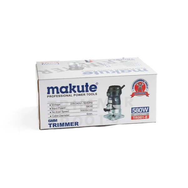 FRESADORA DE MANO  - 580W - 1/4” - makute - Imagen 2