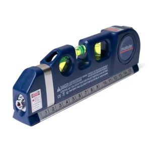 NIVEL BURBUJA + LASÉR + CINTA METRICA